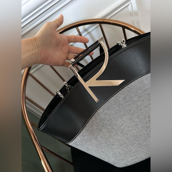 NEW - Roger Vivier canvas shoulder Bag - Picture 14 of 16